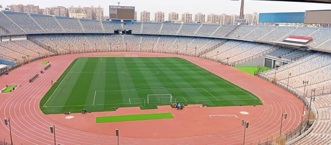 ستاد القاهرة قبل مباراة القمة بين الأهلي والزمالك