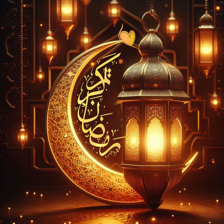 بطاقات تهنئة بحلول شهر رمضان 2025