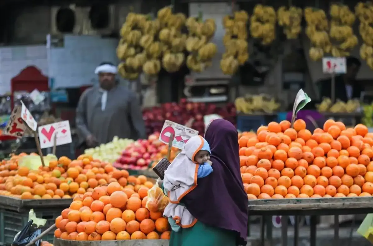 صورة تعبيرية لأحد الأسواق الشعبية في مصر 