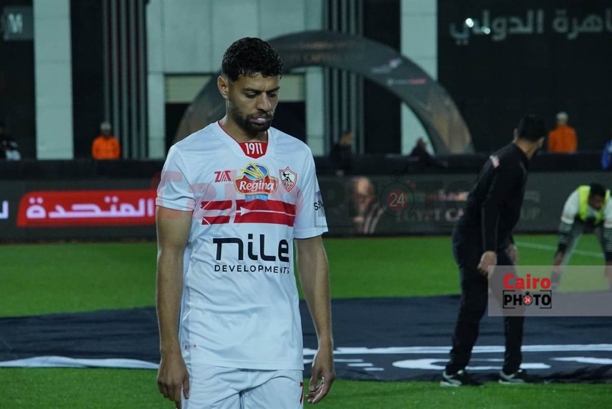 من مباراة الزمالك والجونة