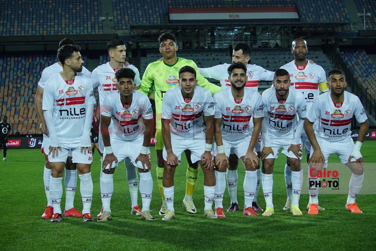 من مباراة الزمالك والجونة